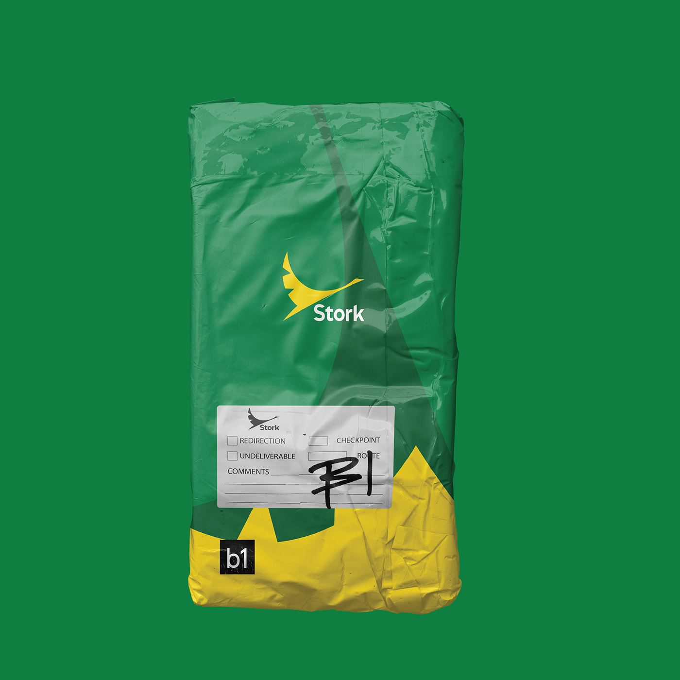 brand designer brand identity branding  delivery service green logo logo mark logos typography   yellow