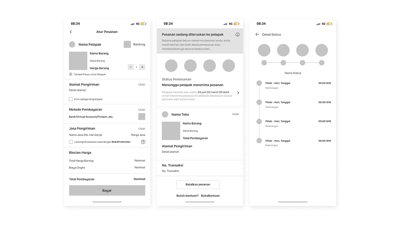 bukalapak design Figma final project improvement Mobile app UI/UX