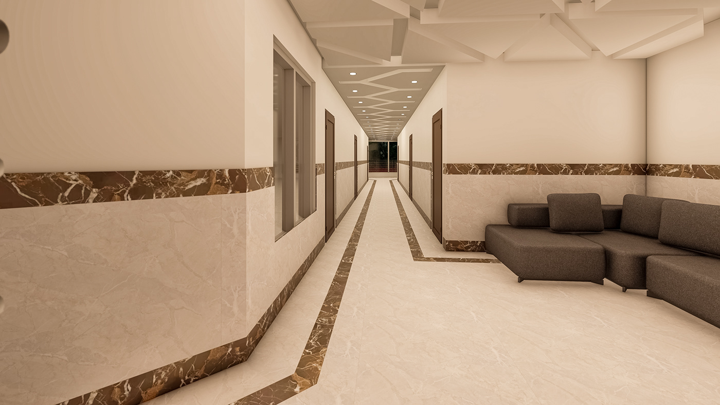 Lobby corridor corridor design Interior Lighting Design  Hotel corridor lobby design