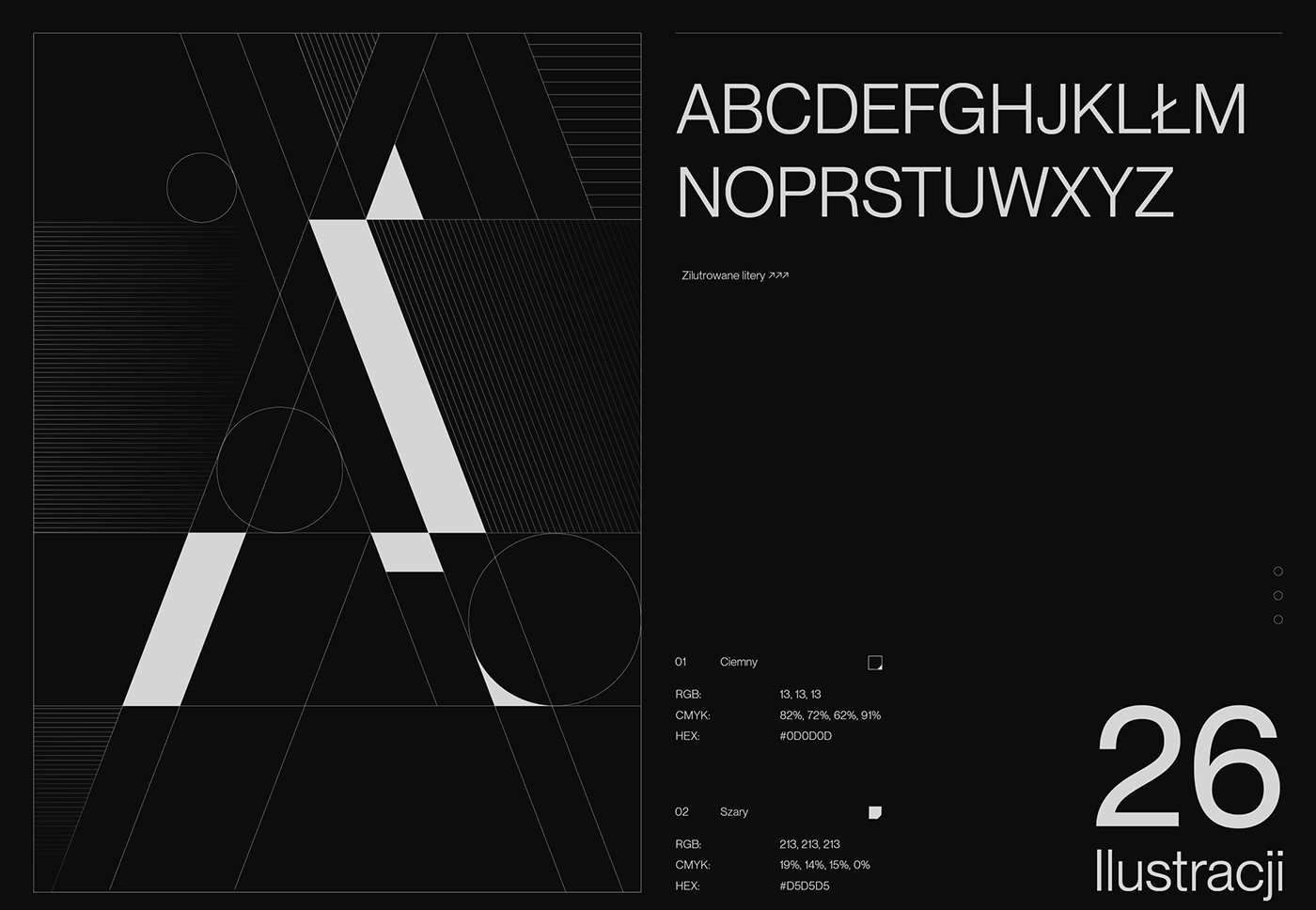 36daysoftype alphabet black and white Experimental Typography font graphic design  type design Typeface typo typography  