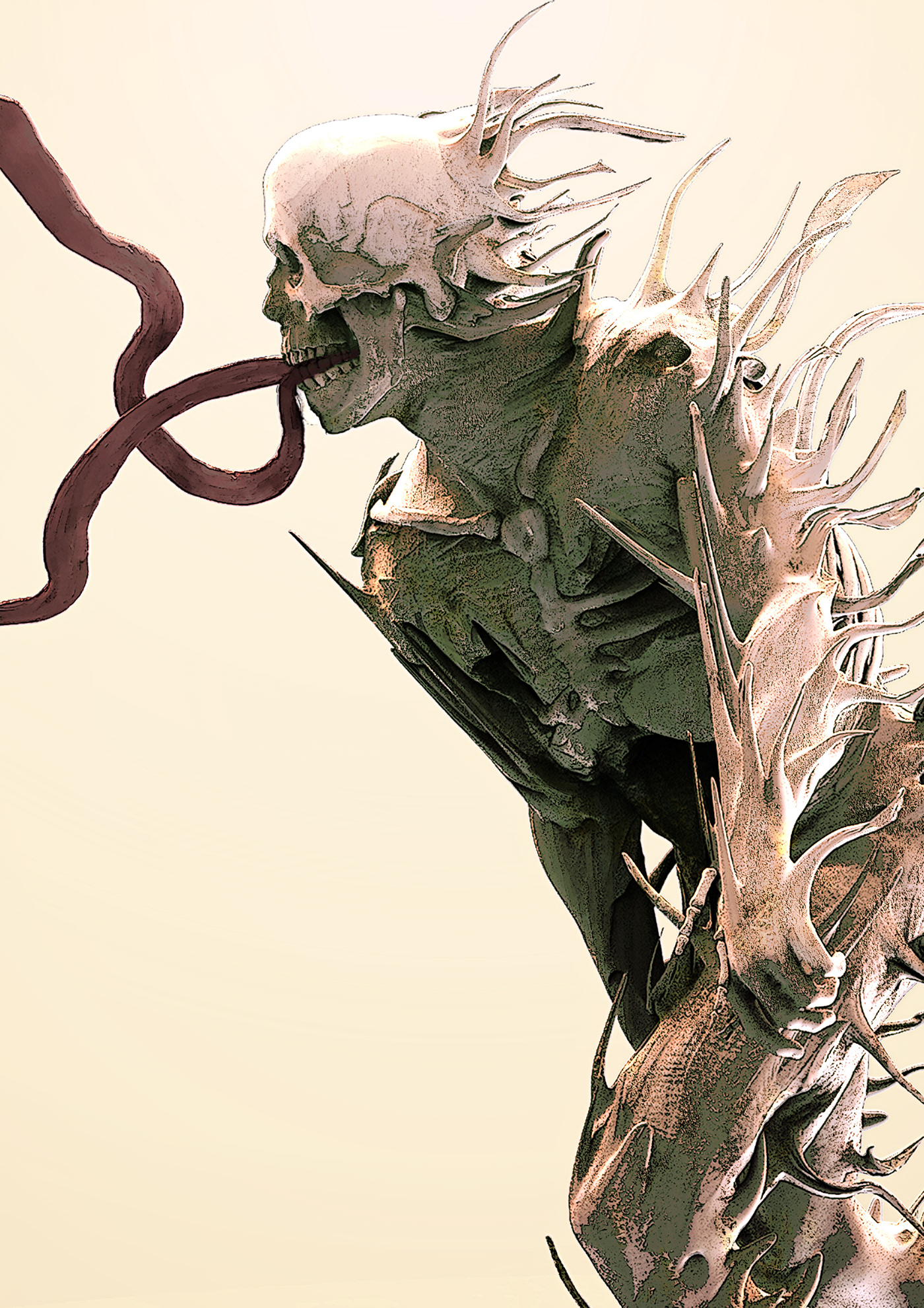 zombie concept art Scifi fantasy Character infection undead science fiction