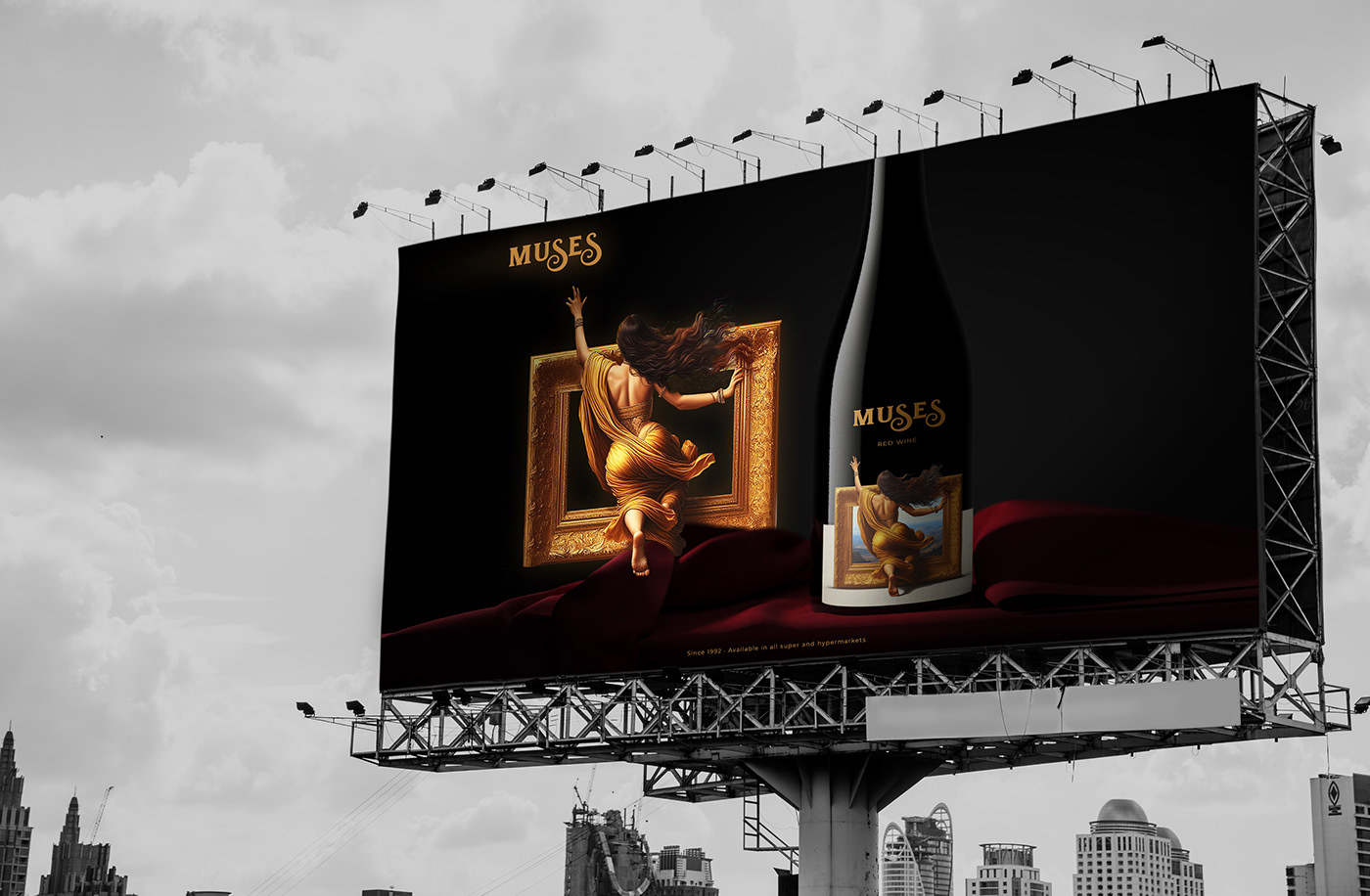 Label Labeldesign Packaging Advertising  poster wine bottle Outdoor embalagem brand identity