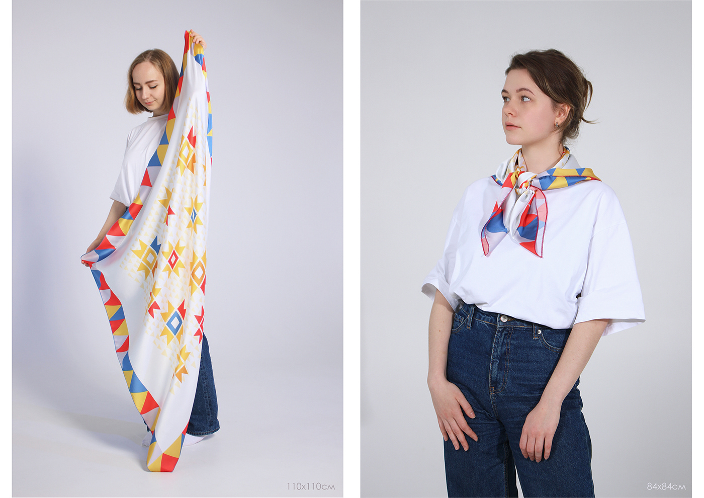 design Handkerchief pattern print design  textile платок текстиль Чувашия pattern design  Платки