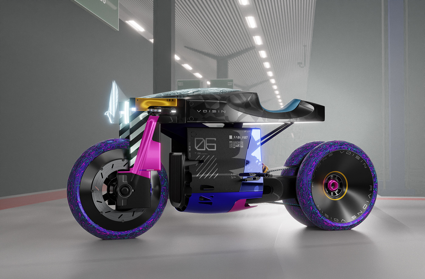 concept concept art Cyberpunk design industrial design  motorcycle Automotive design
