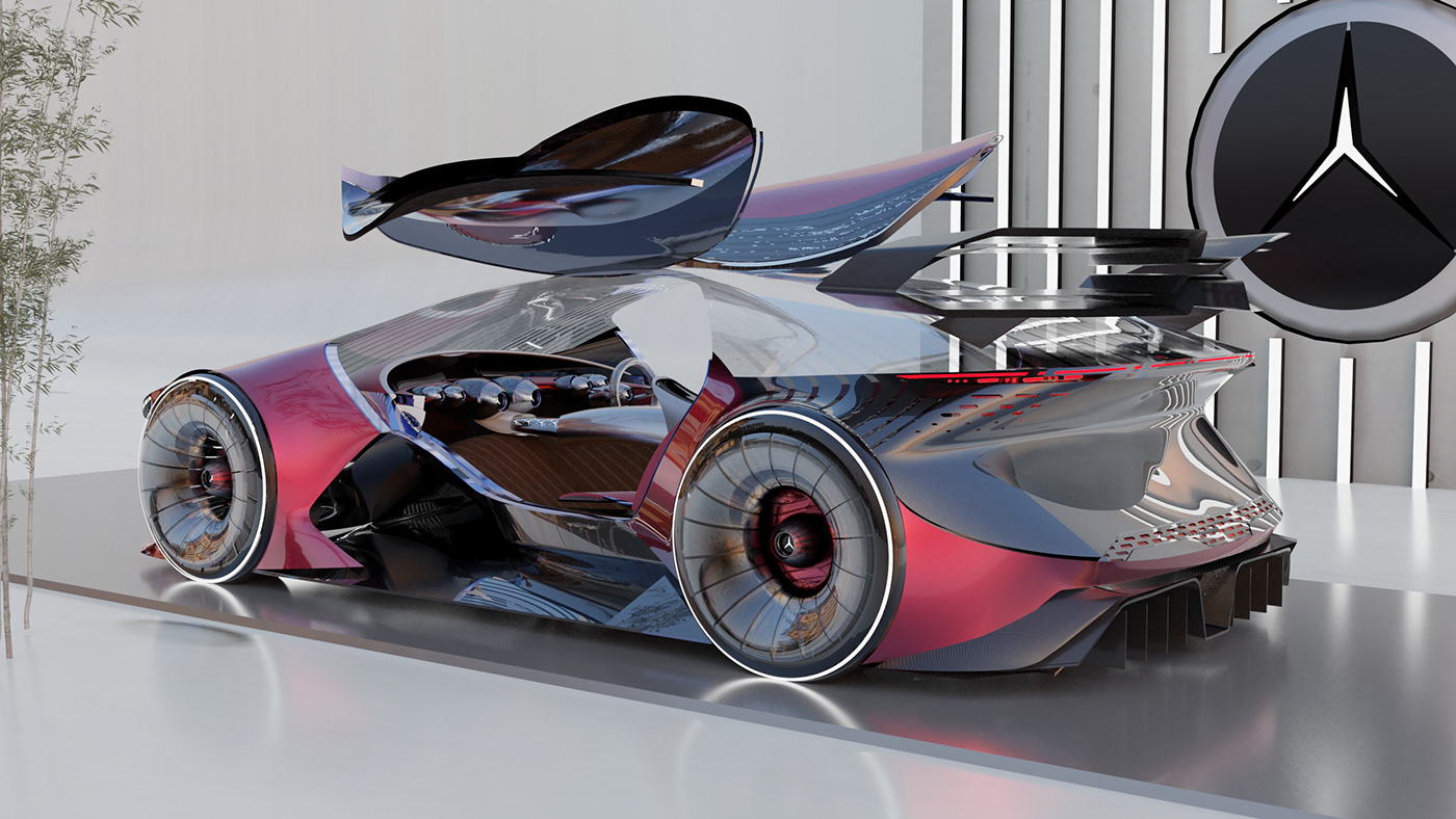 3d modeling automotive   Automotive design car car design concept car mercedes transportation Vehicle Vehicle Design