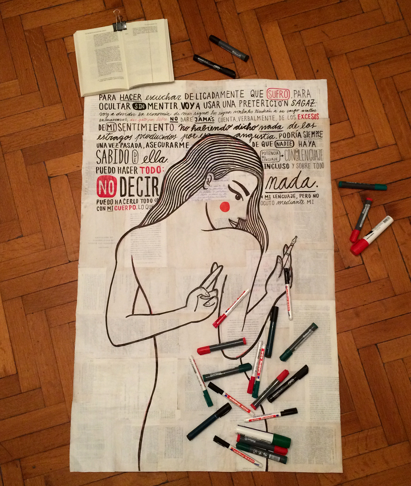 Roland Barthes Love catarsis mujer ilustracion ILLUSTRATION  women