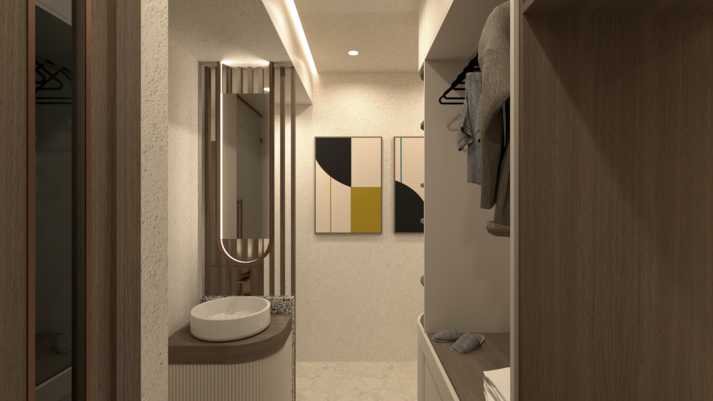 architecture Render modern interior design  visualization vray SketchUP design