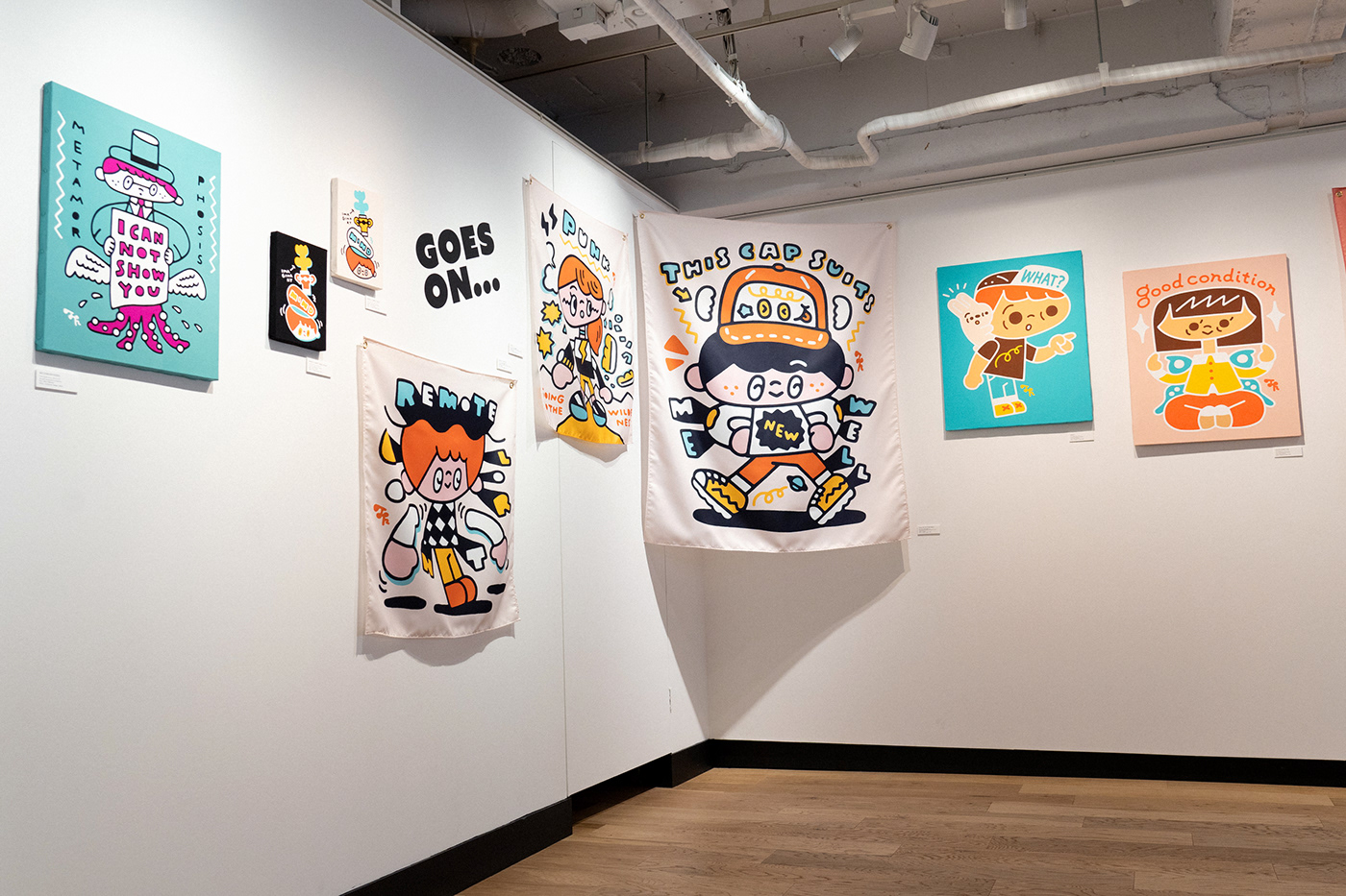 ILLUSTRATION  Drawing  cartoon Character Exhibition  art painting   Photography  graphic design  japan