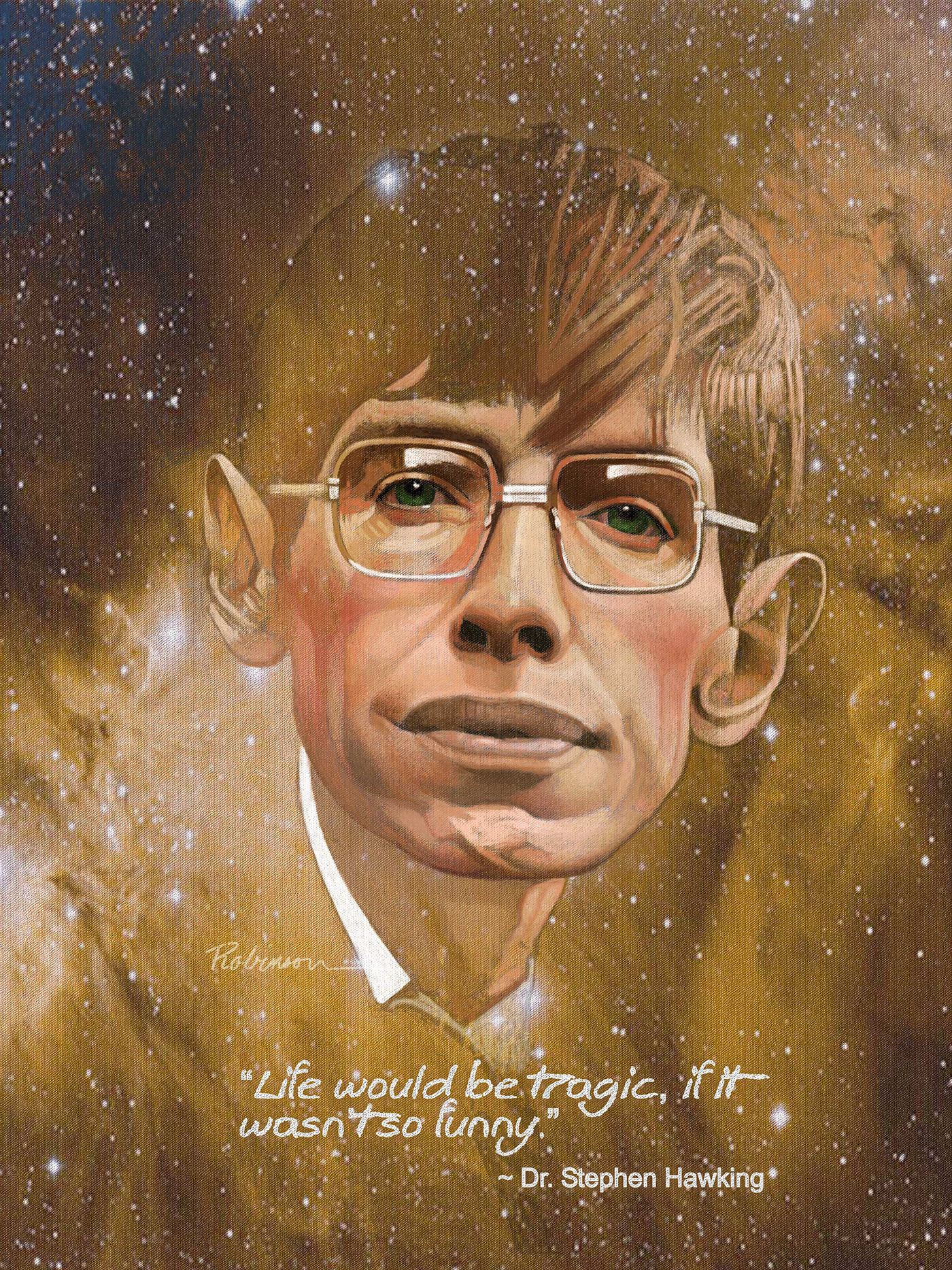 stephen hawking physicist science fine art wall art home decor