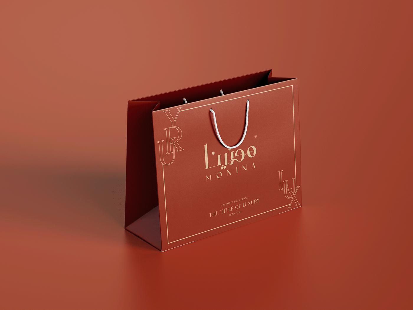 brand identity branding  visual identity Logo Design leather Layout logo arabic typography arabization bags