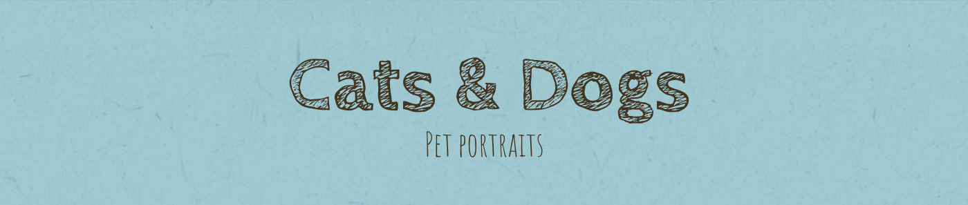 animal animal portraits Cat cats digital watercolor dog dogs ILLUSTRATION  pets watercolor