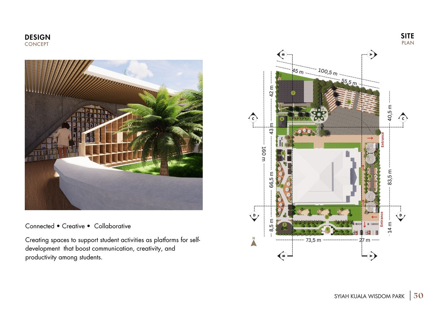commercial Education healthcare Landscape Landscape Design Mockup architecture Maqquette public infrastructure selected work project