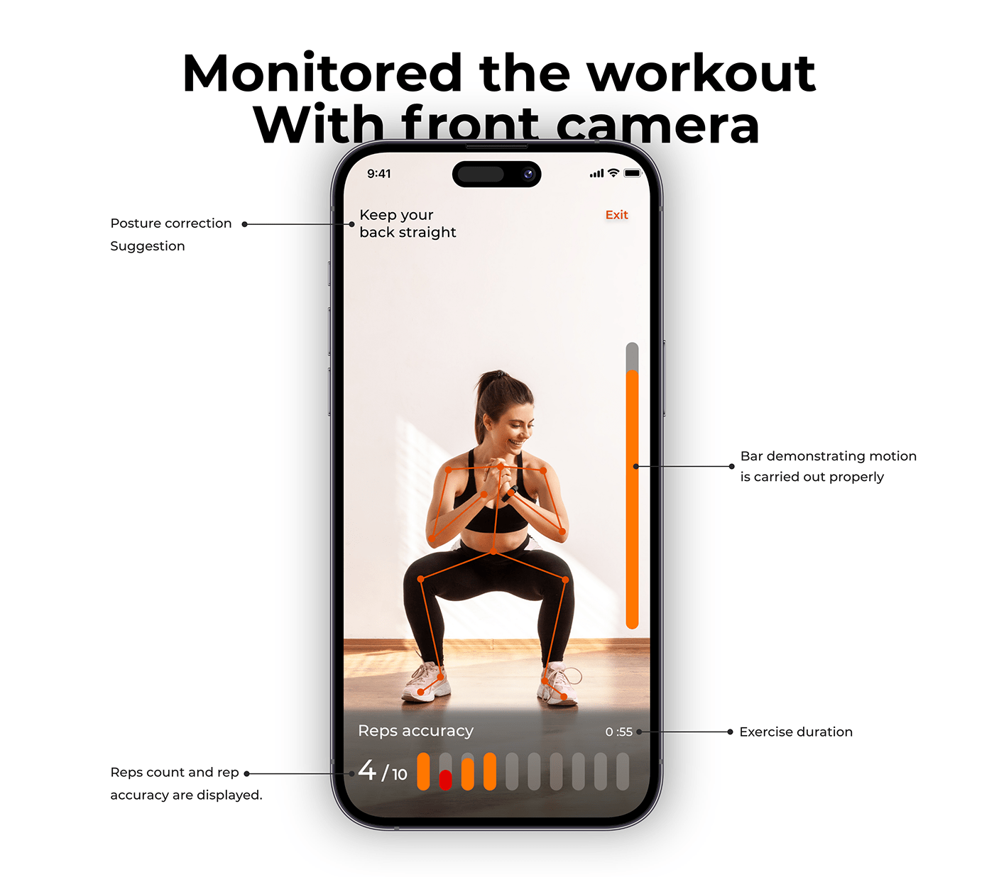 augmented reality Case Study exercise fitness app homeworkout Mobile app mobile design UX Research UX UI DESign workout