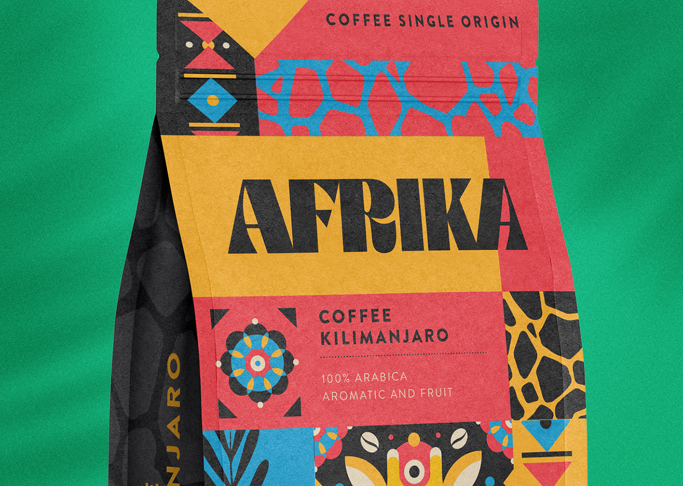 africa Coffee design diseño gráfico package package design  Packaging packaging design packagingdesign product