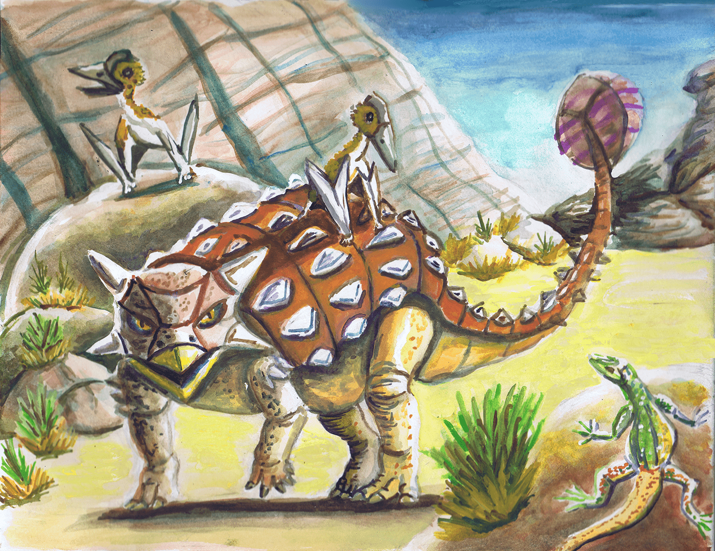 ankylosaurus
