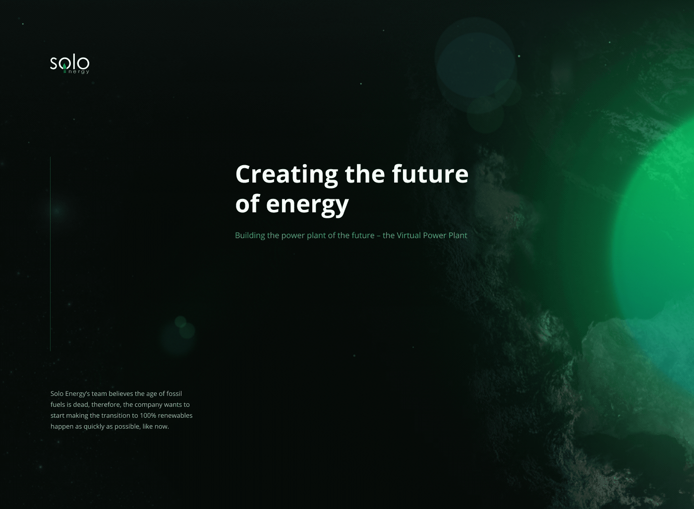energy future power blockchain UI ux desktop mobile black lime