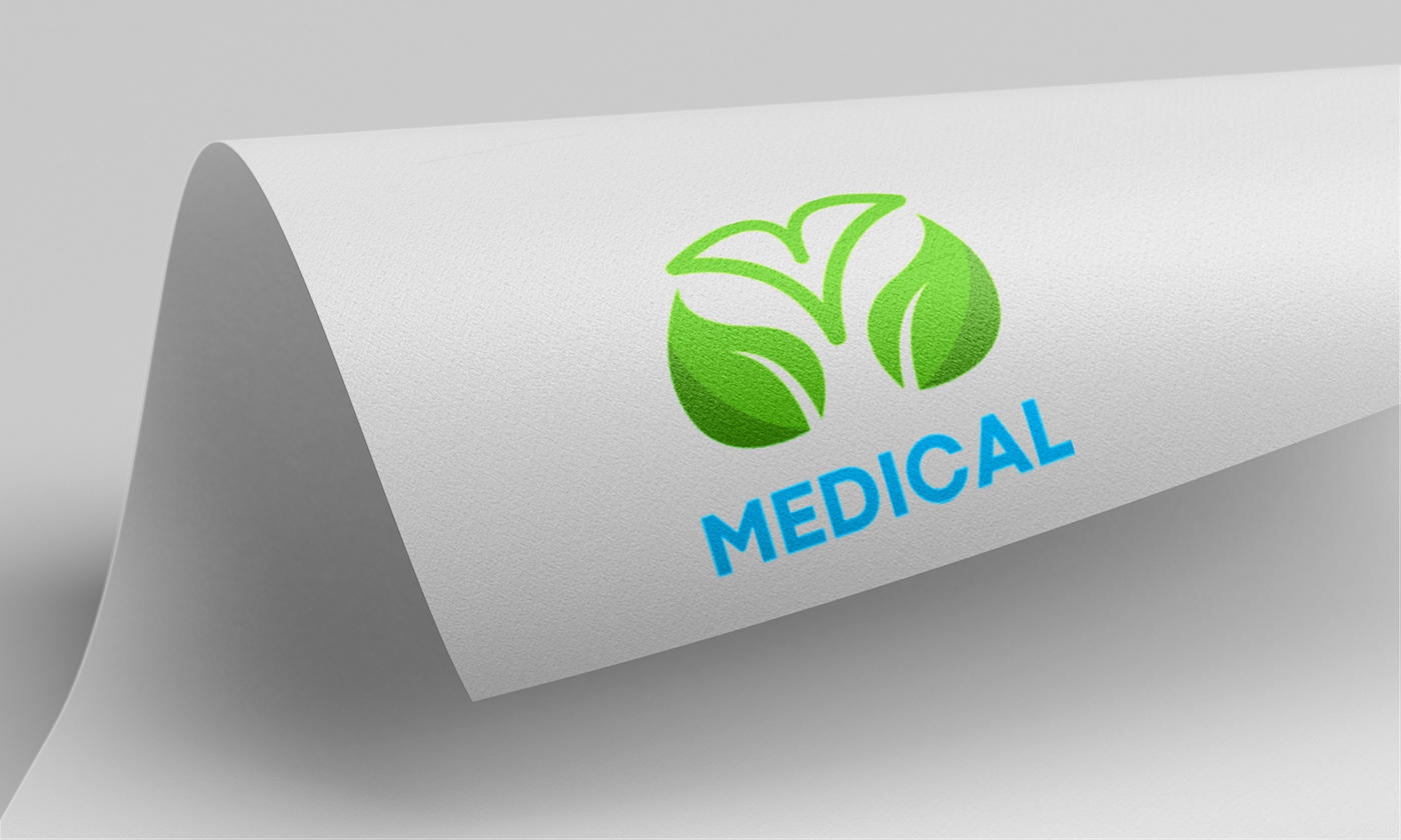 imran logo medical logo logo Mockup Hospital Logo
