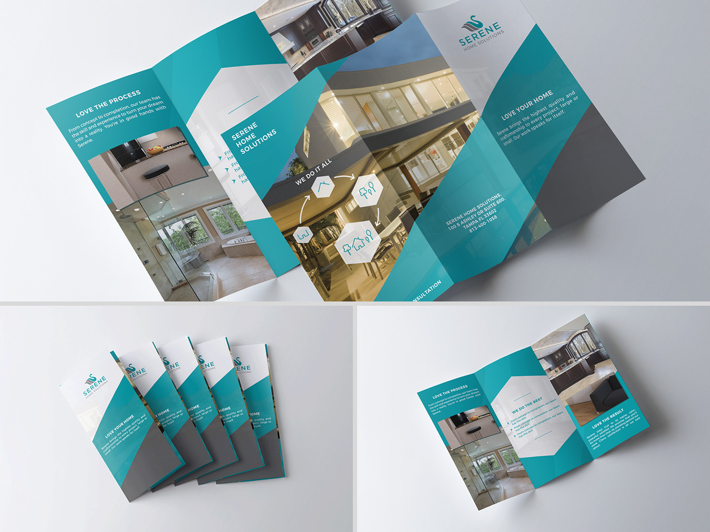 tri fold brochure print design  Flyer Design leaflet design luxury brochure Creative Brochure Company Brochure company profile promotional brochure