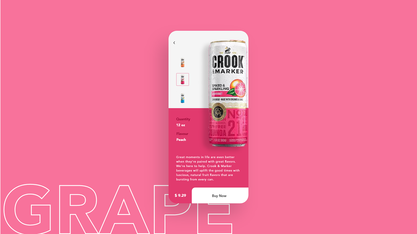 alcohol app beer brand branding  colorful ios Shopping UI ux