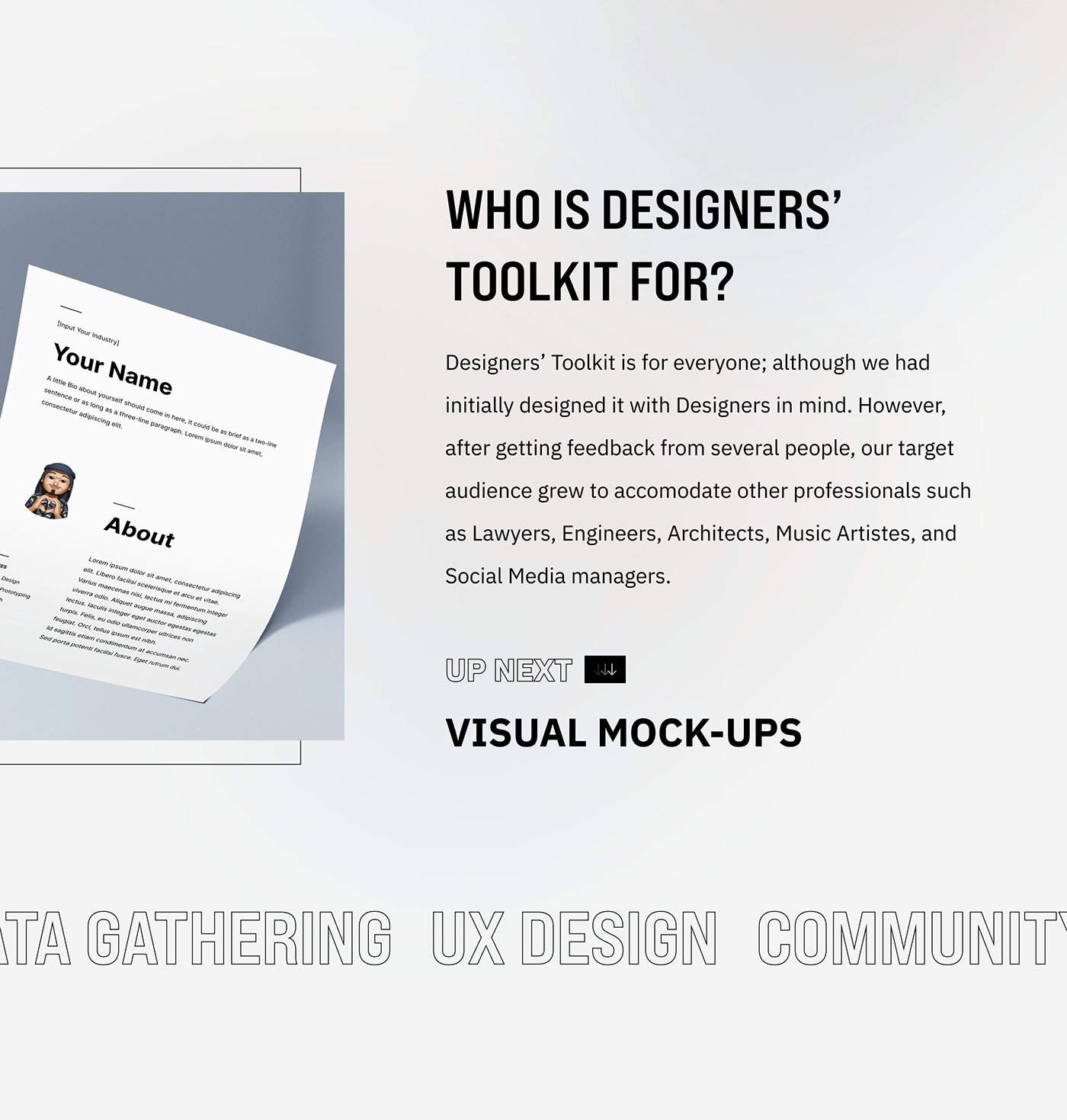 Case Study design Document design documentation Figma Freelance Mockup user experience ux UX design
