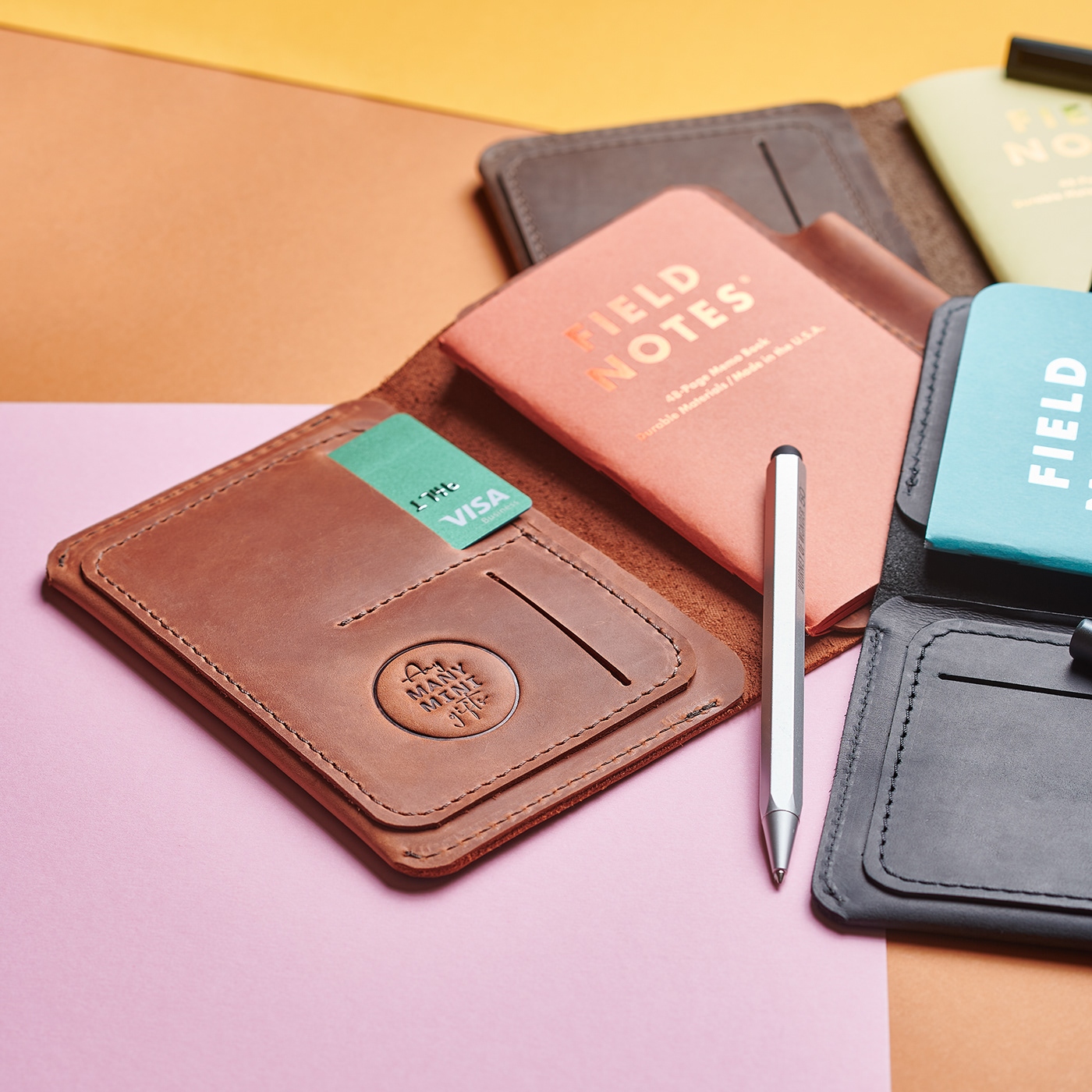 notebook leather goods accessories fashion design handmade