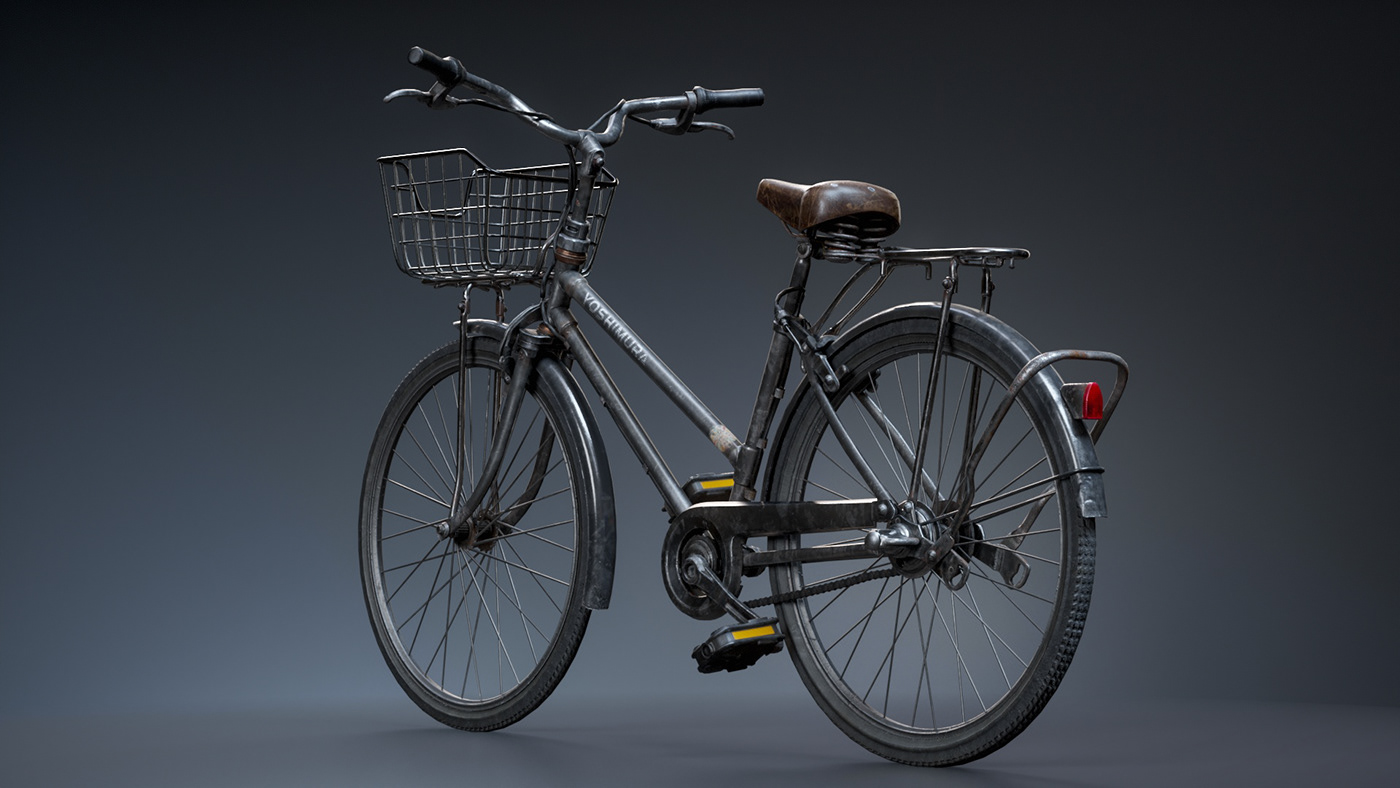 Bicycle Bike Noai Digital Art  3D 3dmodeling Render visualization assets CGI