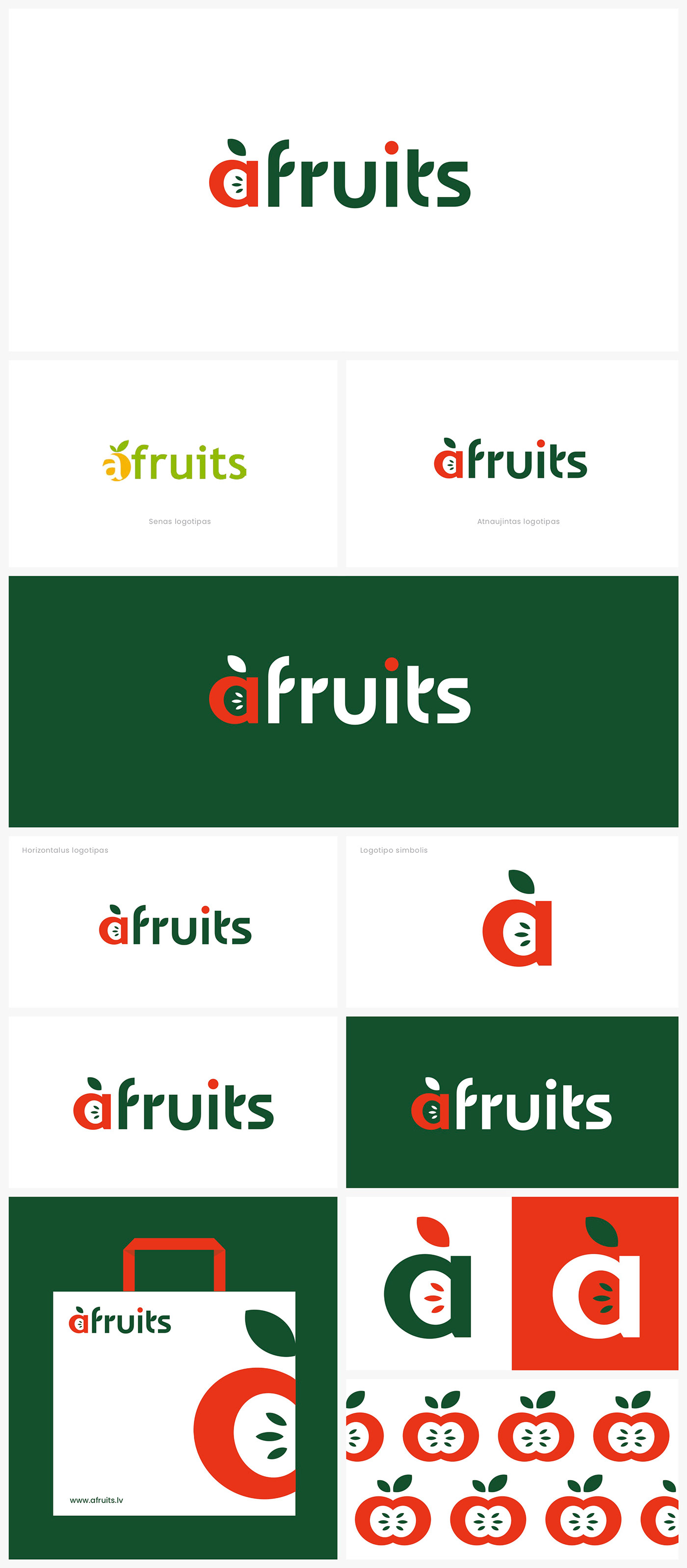 logo alius cechas fruits Food  red green apple