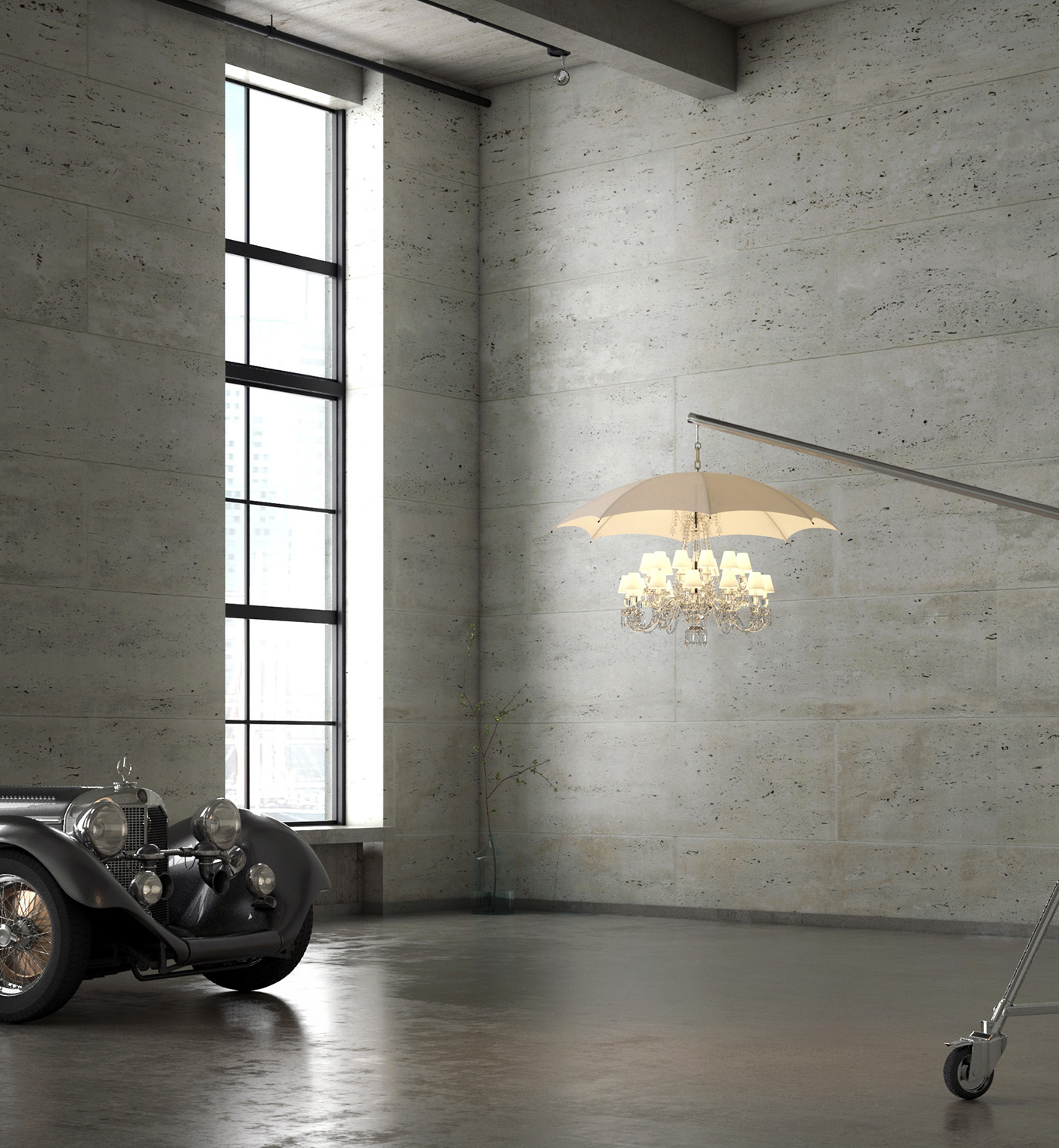 Philippe Starck Baccarat design Lamp story art Interior details