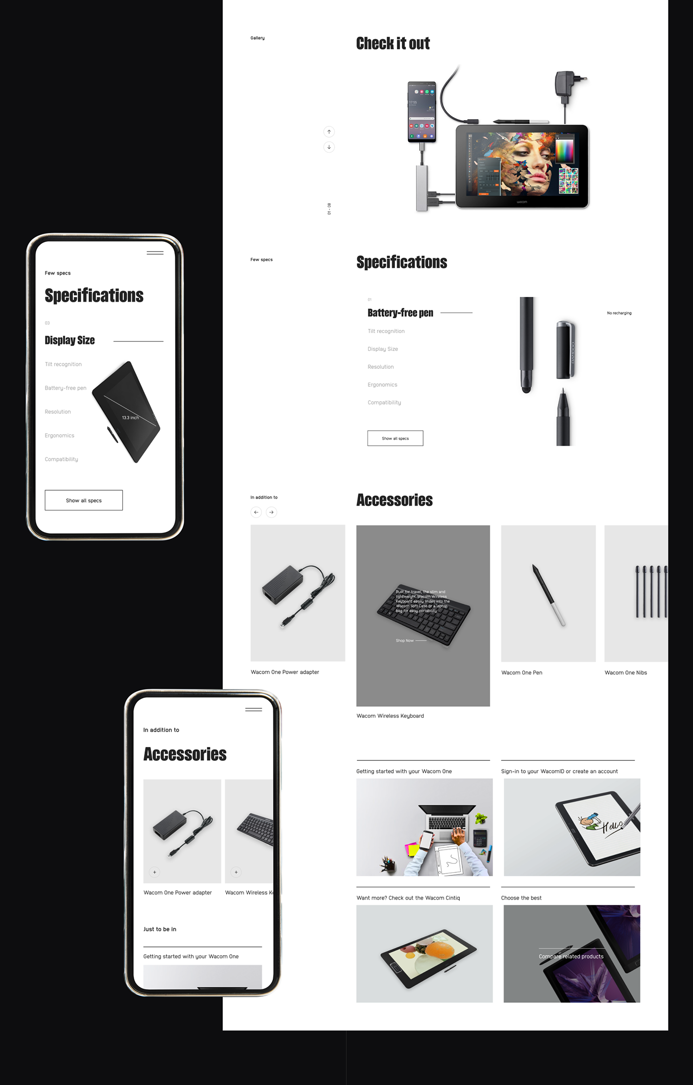 grid redesign typography   ux/ui Webdesign Website technologies