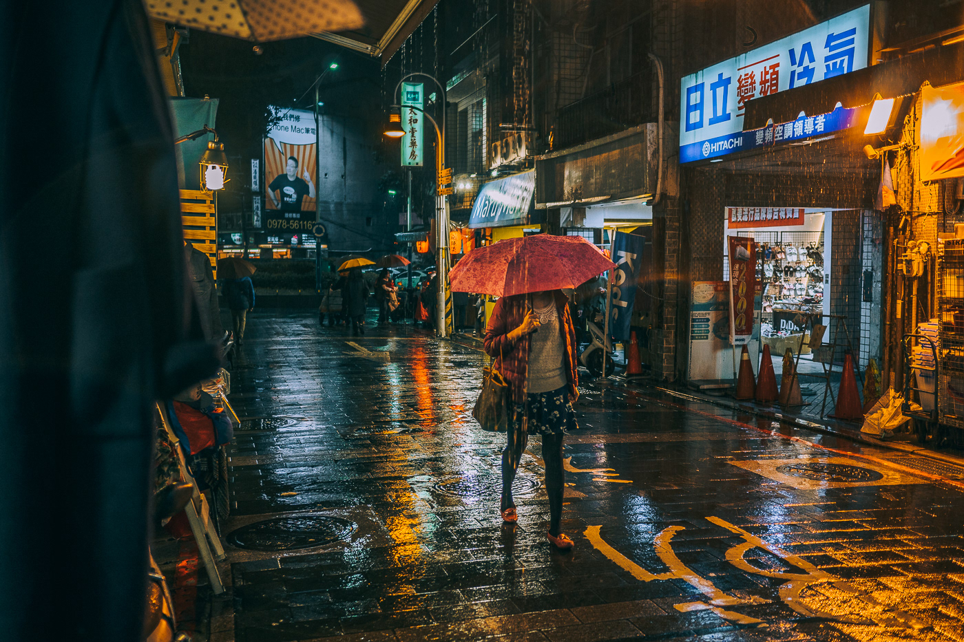 taipei taiwan nightwalk Cyberpunk asia rain streetphotography Street city sony alpha