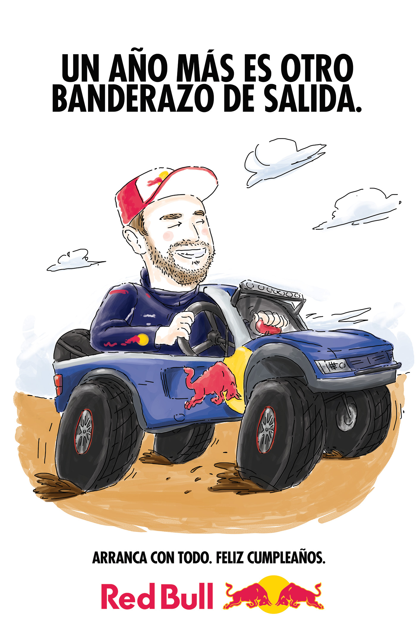 Red Bull cartoon