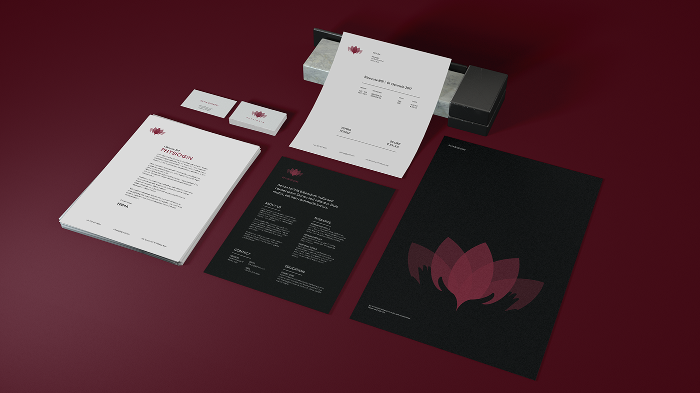 Lotus logo graphic vectors hands Yoga namaste design foglino alessandro foglino