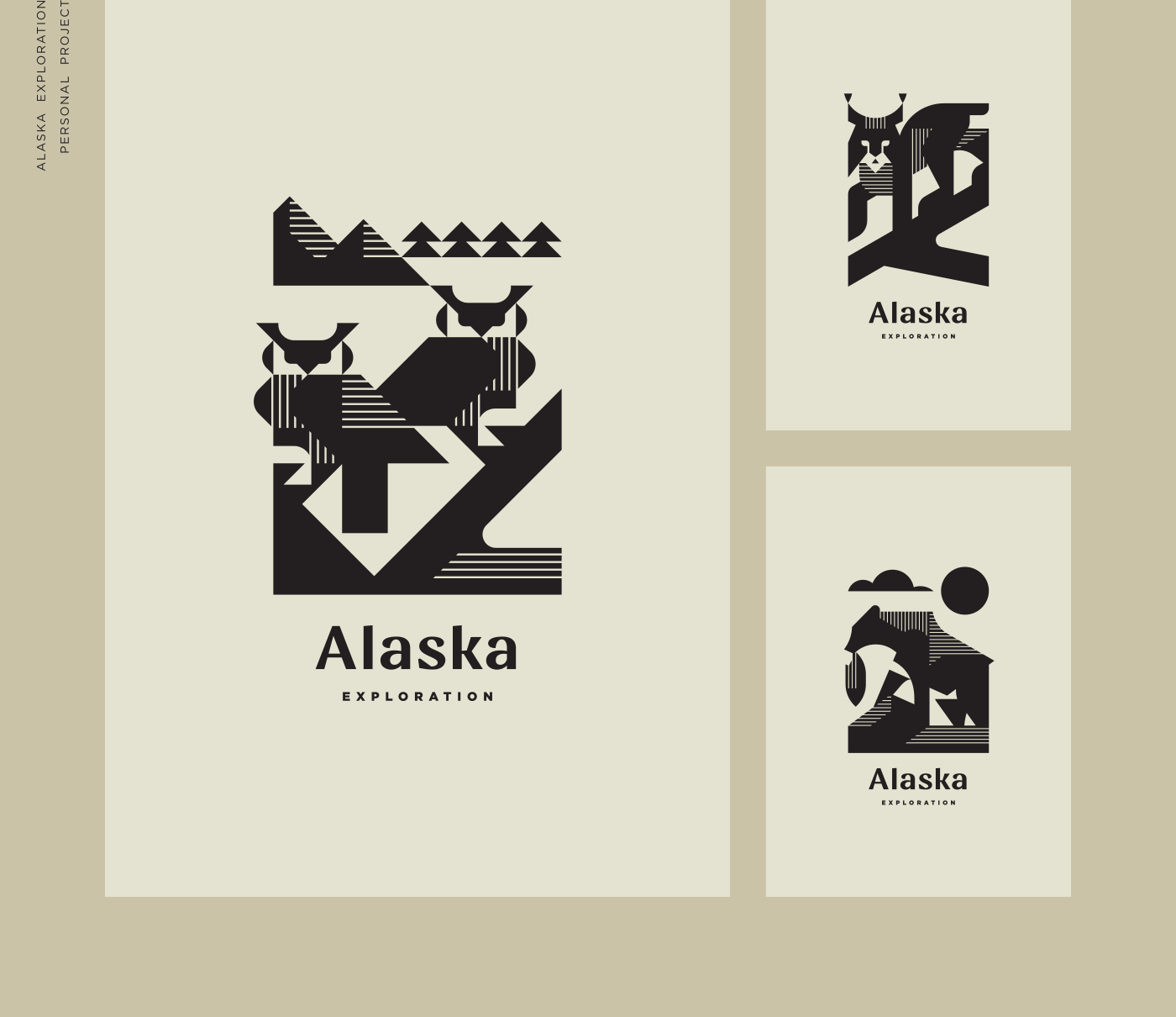 Alaska exploration posters