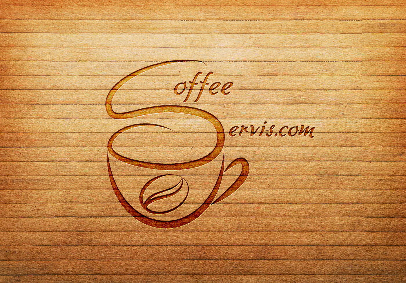 brand logo identity corporate company coffe brown cup
