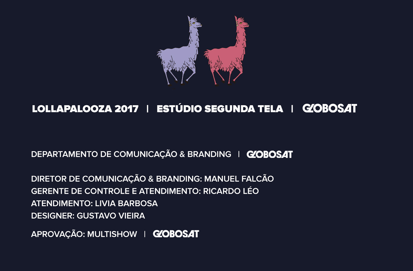 cenografia Cenário multishow lollapalooza Globosat set design Show tv festival