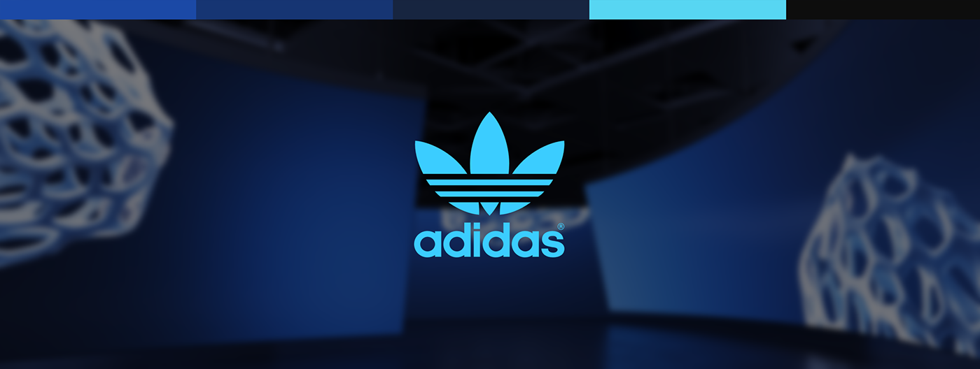 adidas motion design after effects motion graphics  video cinema 4d redshift 3D animation  marketing  
