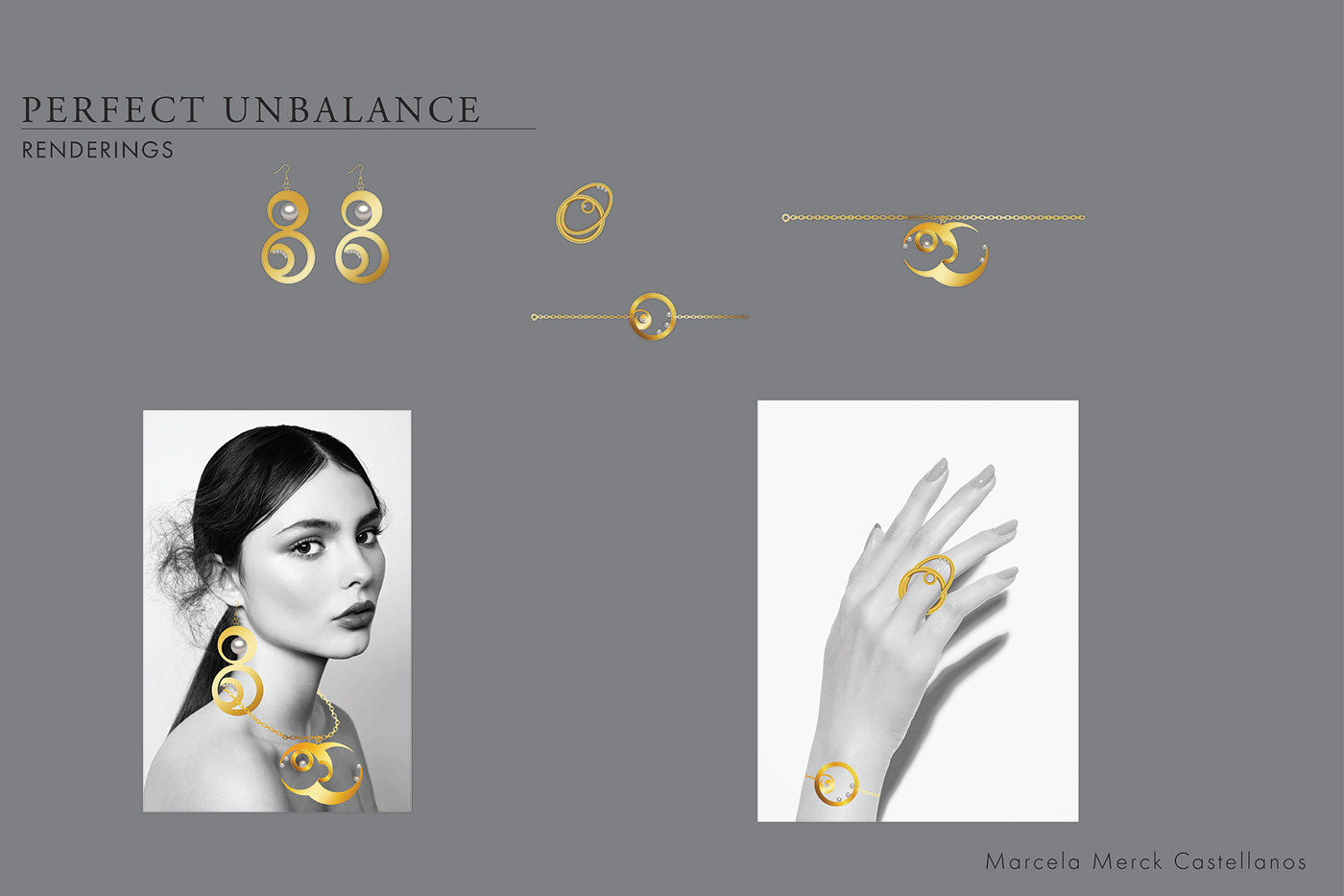 gold Golden Ratio Jewelry Design  pearl