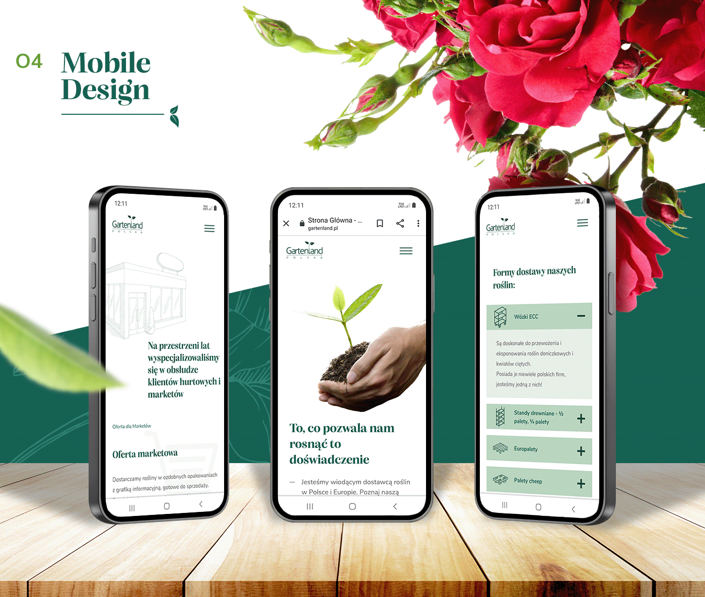 Flowers Fruit plants Responsive site UI ui design Web Design  Website wordpress