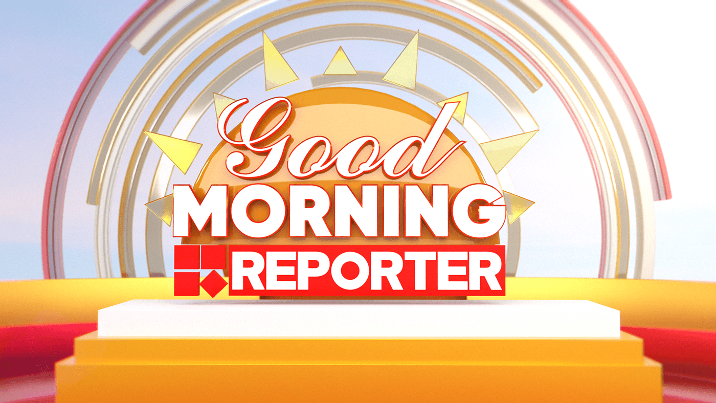 morning news title MORNING Title Montage Reporter tv reporter channel good morning reporter