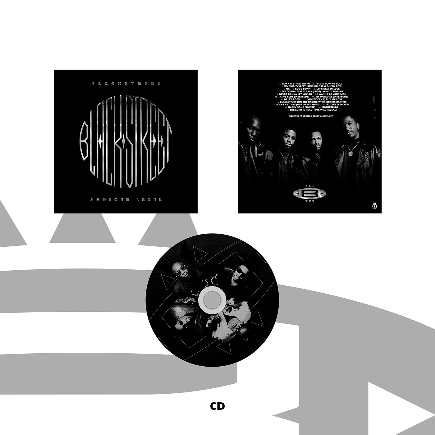 25th Anniversary 90s blackstreet Cover Art cover design Interscope music RNB vinyl Vinyl Cover