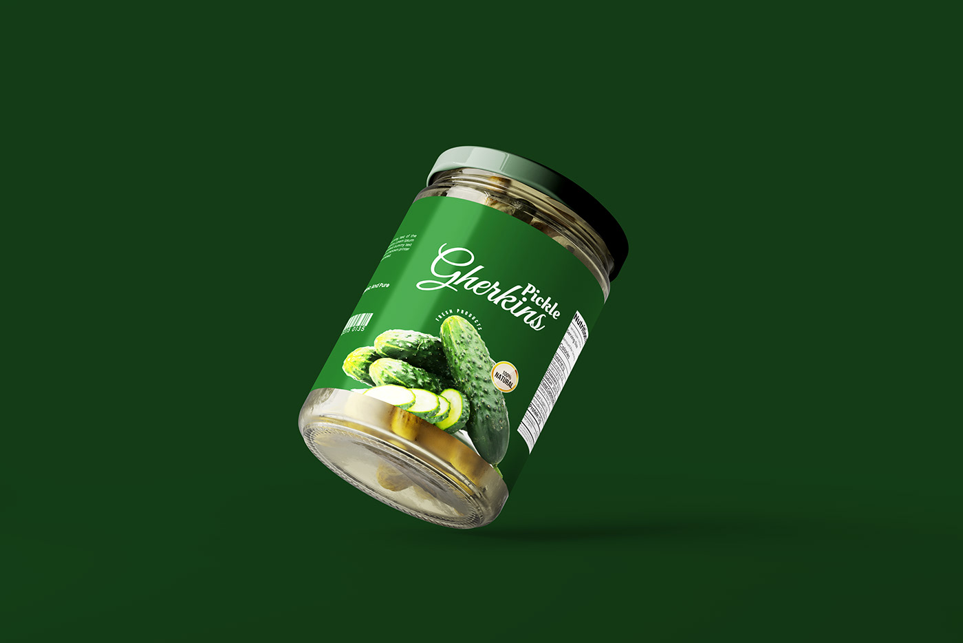 jar jar label Label label design packaging design pickle Pickle label design product Packaging product design 