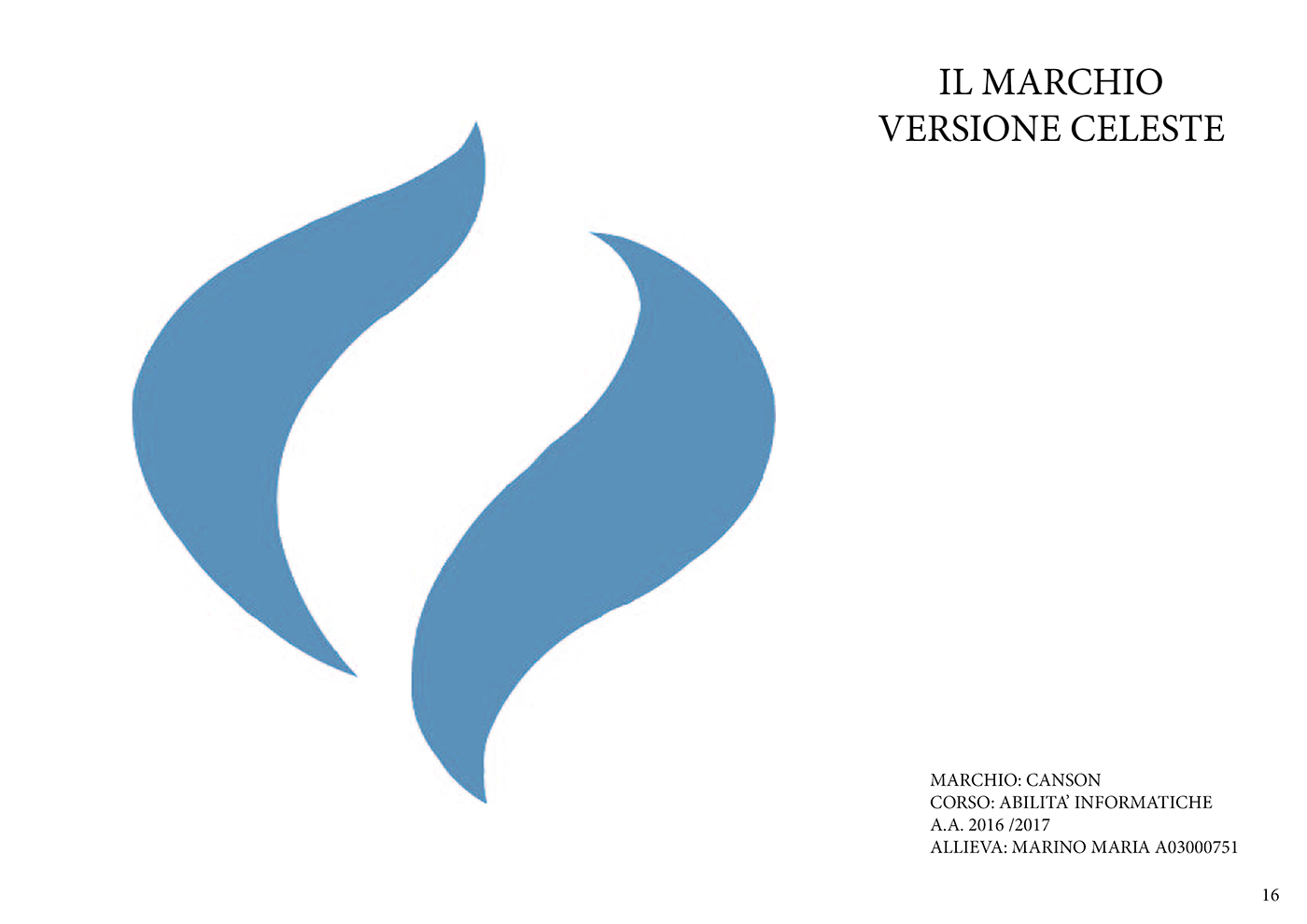Project canson L.Vanvitelli marchio illustrazione maria marino InDesign brand Illustrator mood