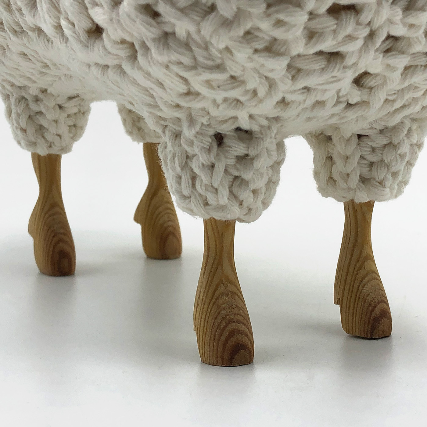 concept concept art conceptual crochet sculpture wood wood art