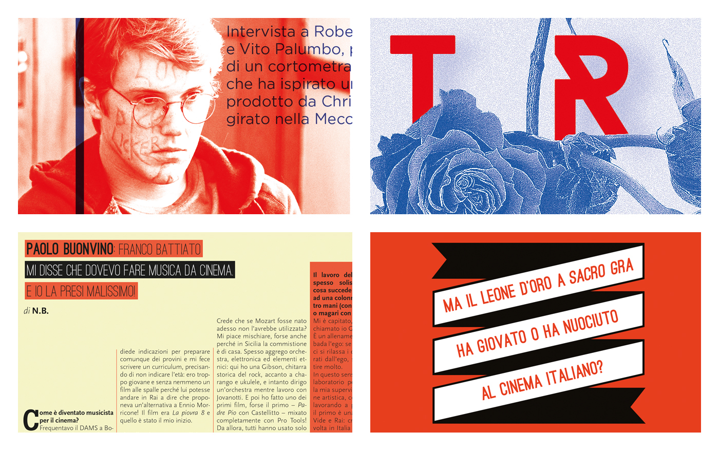 flat magazine ottoemezzo rivista graphic design Icon cinecitta Cinema italia taiwan Focus Mockup paper print