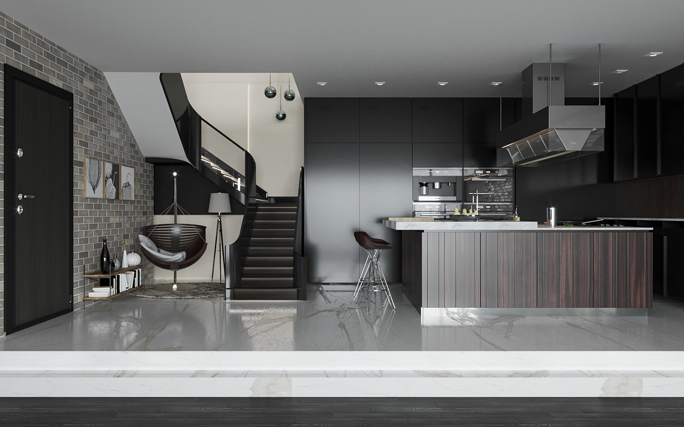 3D 3ds max architecture corona design Interior interior design  Render visualization