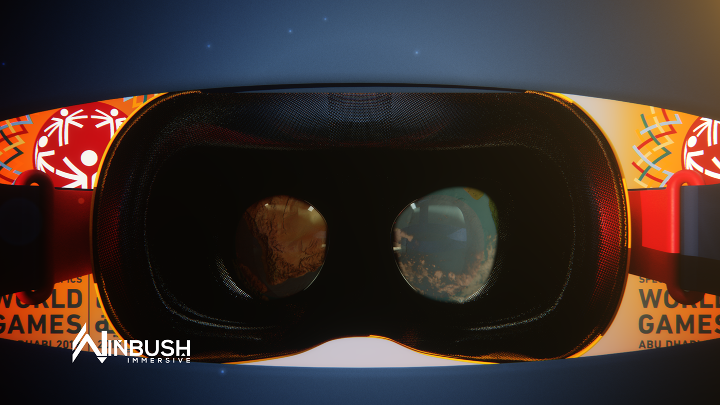 special olympics Virtual reality cinema 4d redshift winbush motion graphics  after effects vr