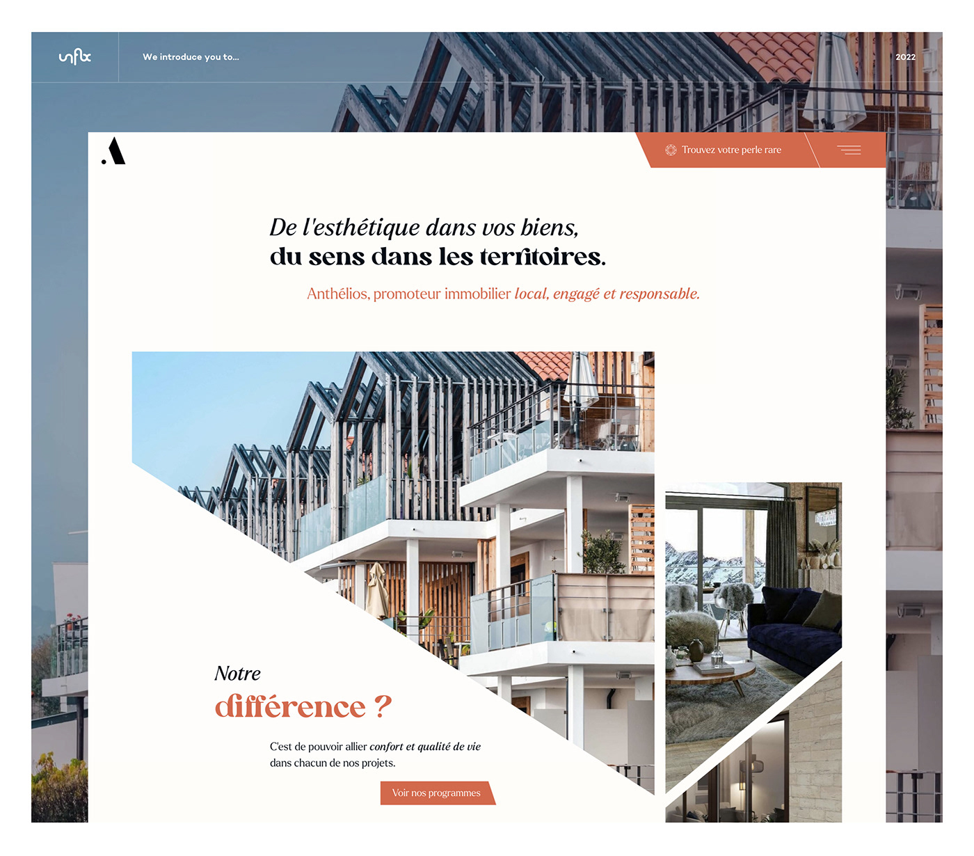 animation  JavaScript real estate Web Design  Bordeaux france Responsive mobile
