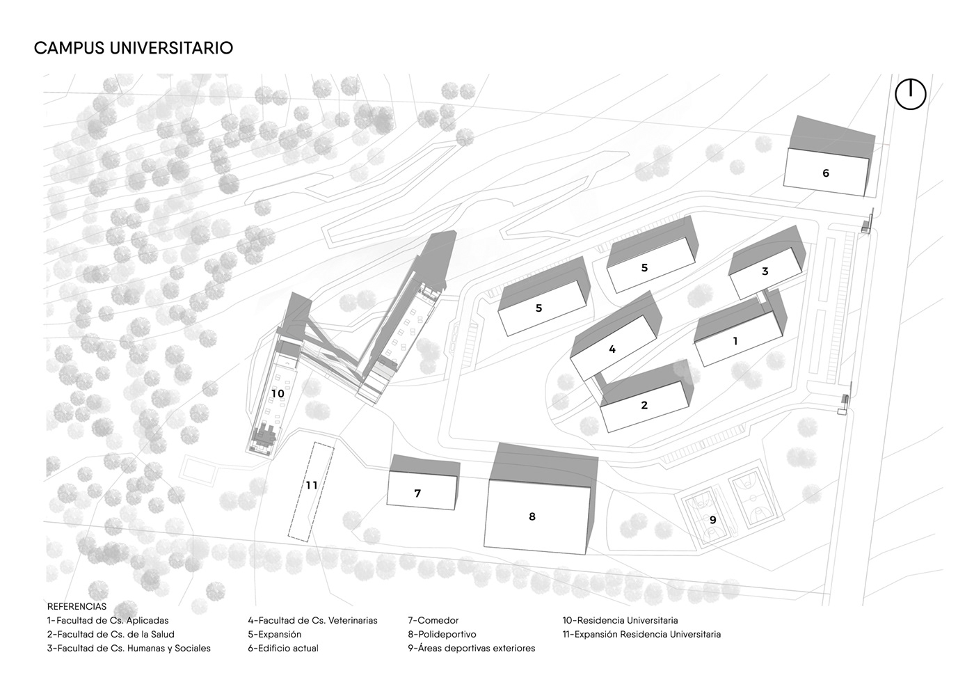 architecture visualization 3D exterior SketchUP photoshop ARQUITETURA University