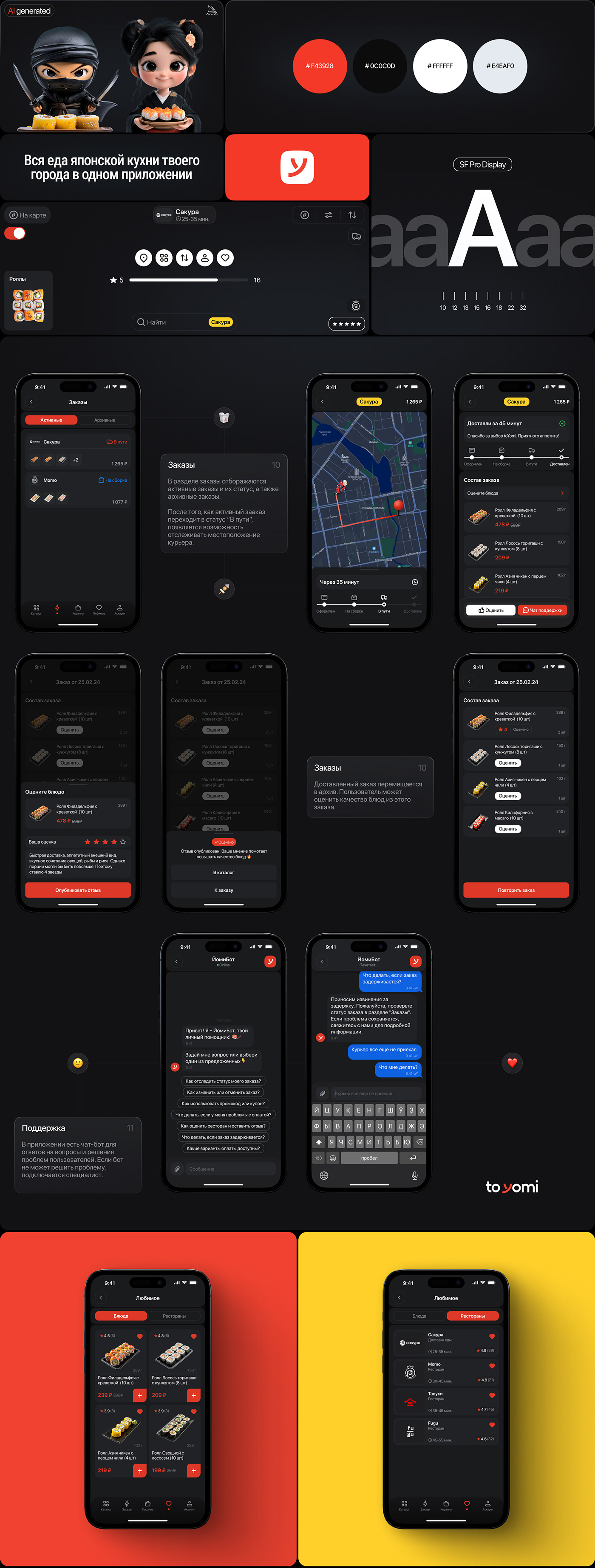 ux UI Mobile app Figma food delivery app user interface ux/ui app design user experience ui design