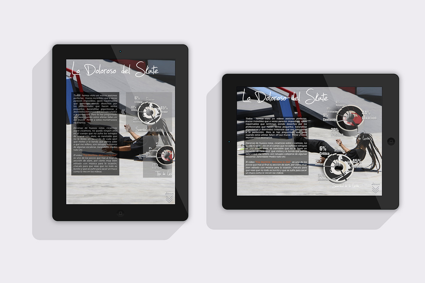 DPS magazine xtreme skate revista digital Motocross extremo iPad